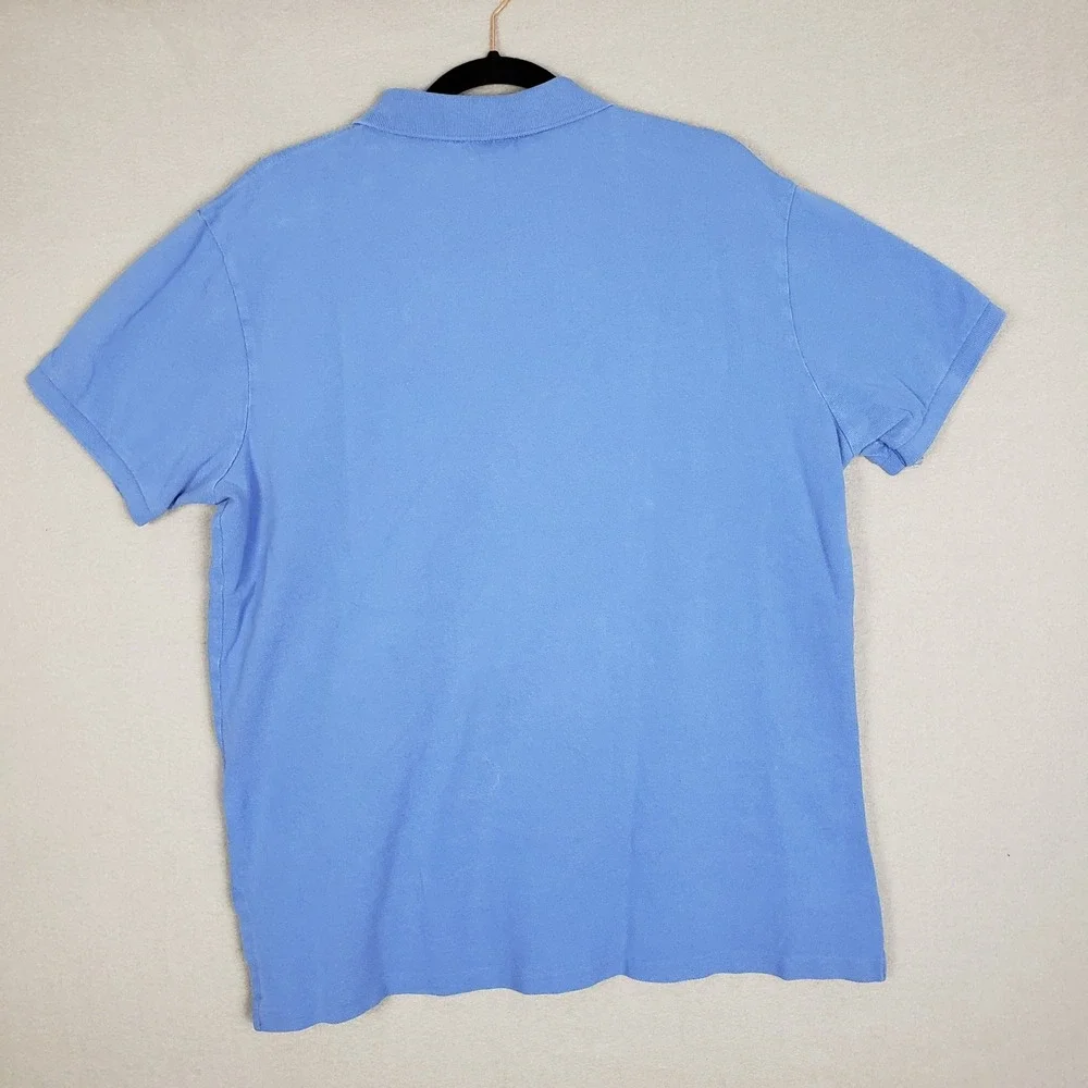 Polo Ralph Lauren Size‎ XL Pony Logo Polo Shirt Periwinkle Pastel Preppy Classic